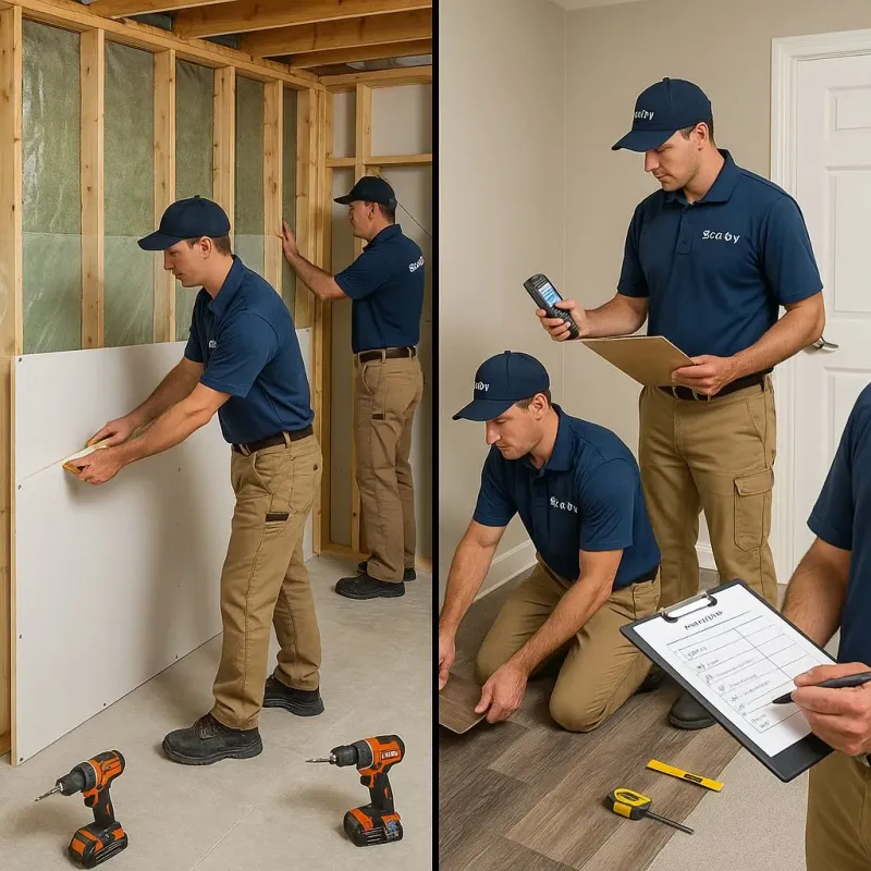 Repairs and Reconstruction process in Jasper County, TX