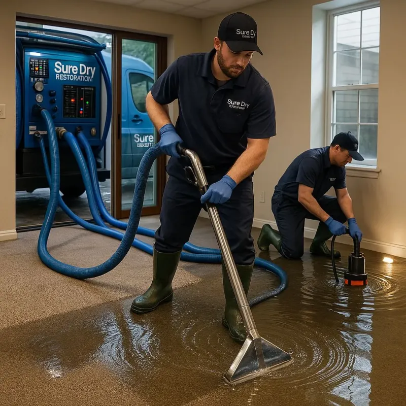 Water Extraction and Removal process in Jasper County, TX